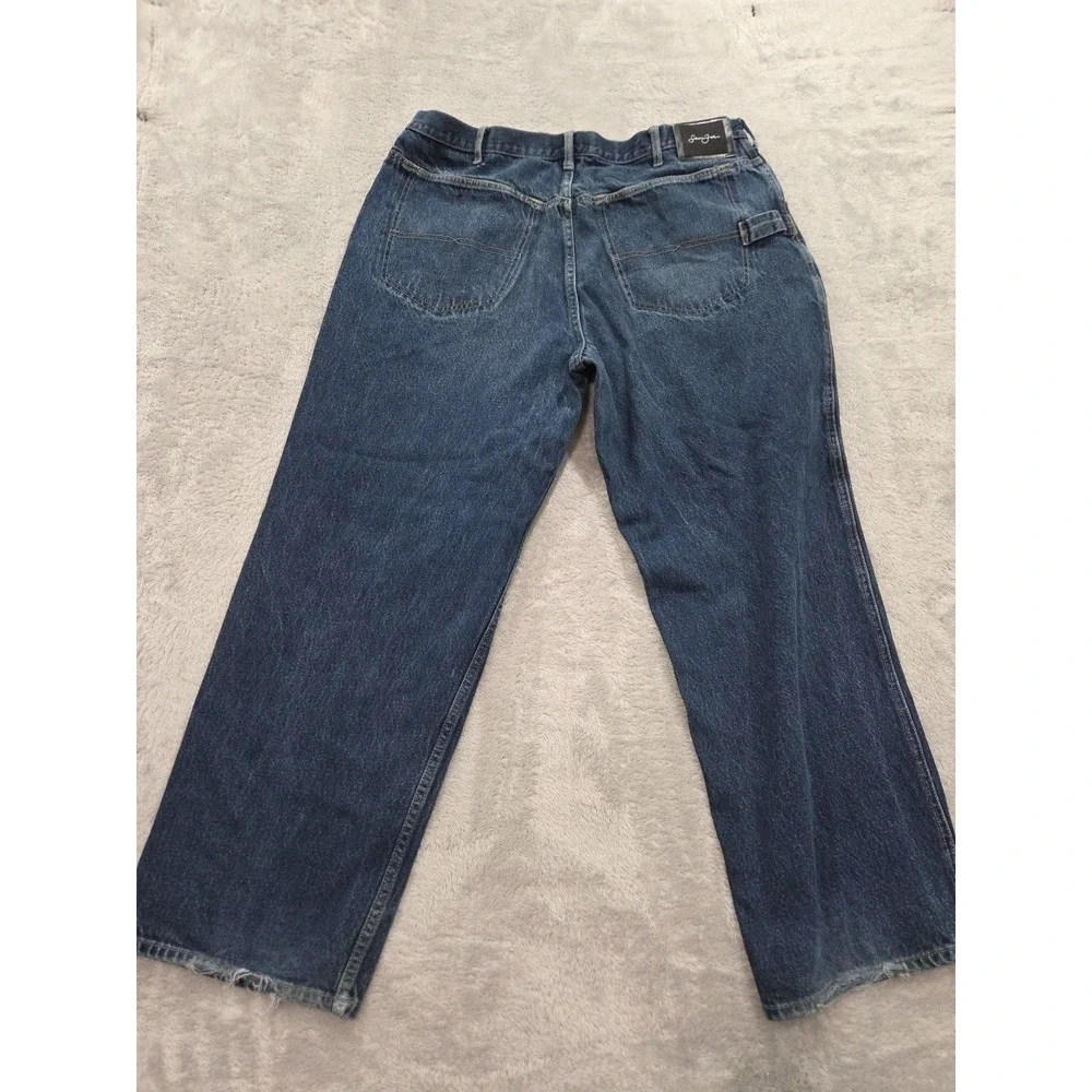 Vintage Y2K Sean John Baggy Medium Wash Jeans Mens Sz 40x32 Hip Hop
